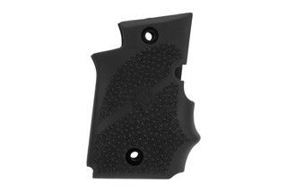 Hogue SIG P938 Rubber grips feature finger grooves
